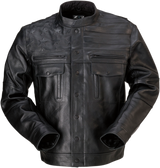 Z1R Deagle Leather Jacket - Black - Small 2810-3757