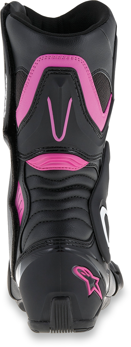 ALPINESTARS Women SMX-6 v2 Vented Boots - Black/Pink/White - US 7 / EU 38 2223117-1132-38