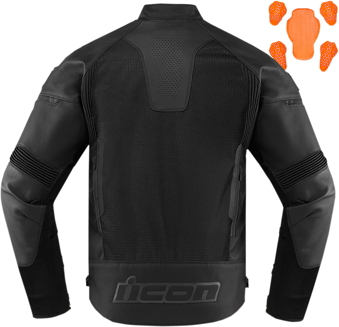 ICON Contra2™ Perf CE Jacket - Stealth - Small 2810-3660