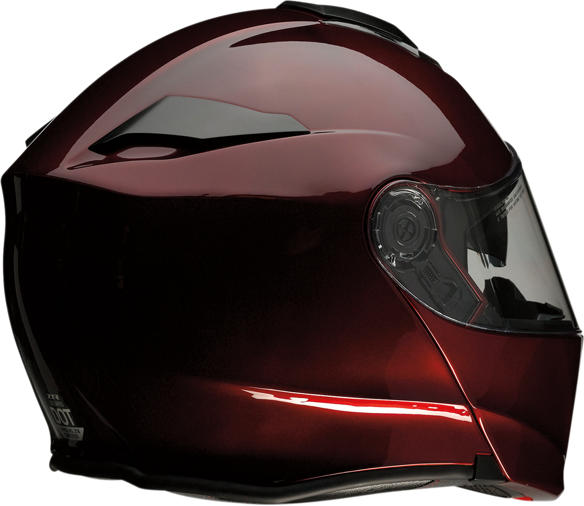 Z1R Solaris Motorcycle Helmet - Wine - Large 0101-10057