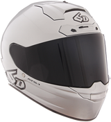 6D ATS-1R Motorcycle Helmet - Gloss Silver - Small 30-0995