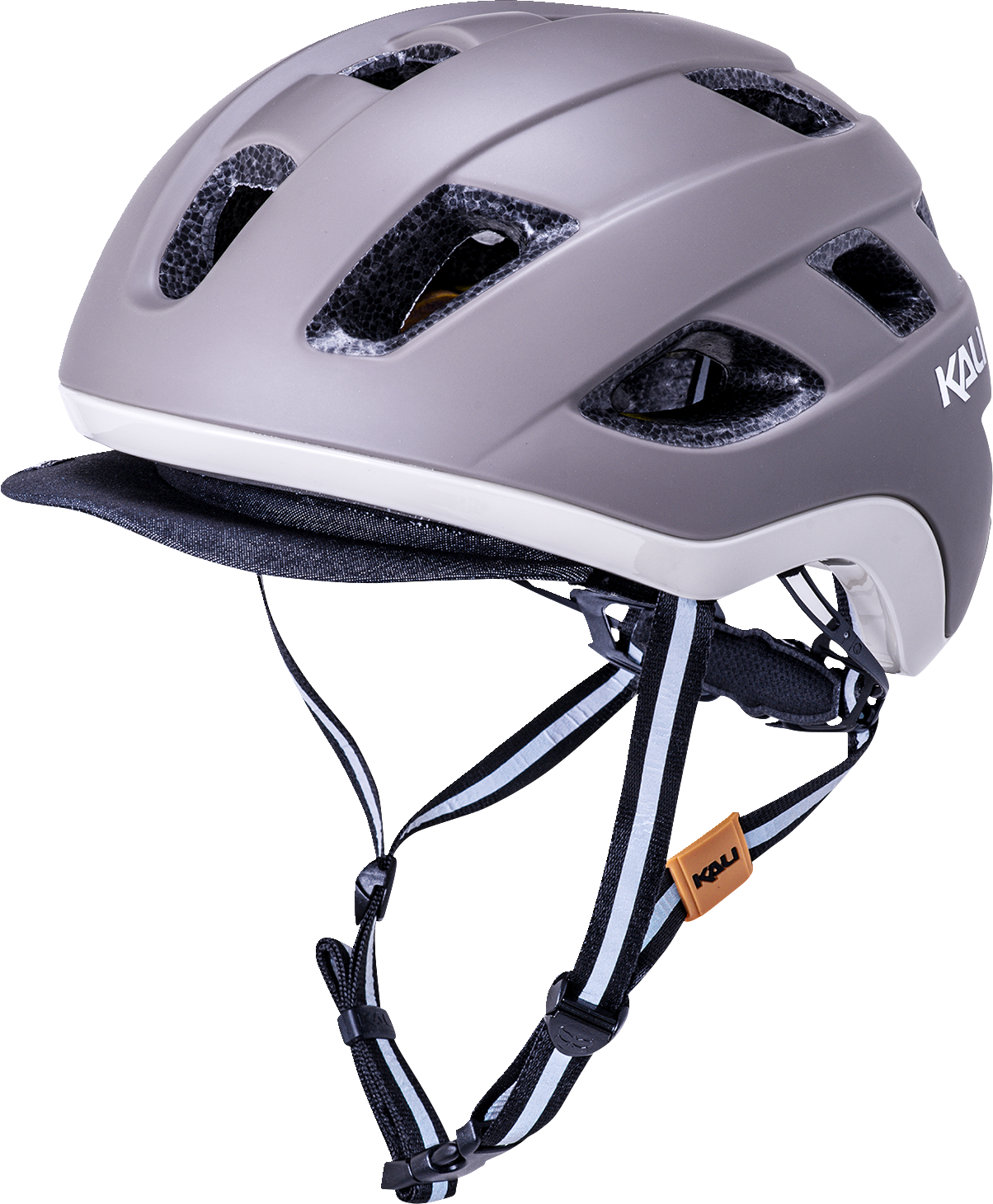 KALI Traffic 2.0 Bicycle Helmet - Matte Stone - S/M 0250922126