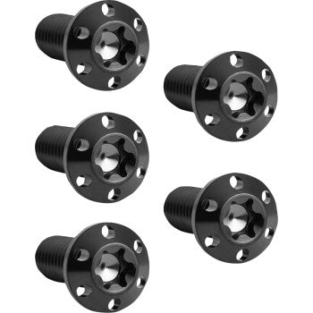 ARLEN NESS Bolt Kit - Holeshot/Brake Rotor/Rear - Hub Mount - Black - 3/8"-16 x 1" - 5 Pack 300-910