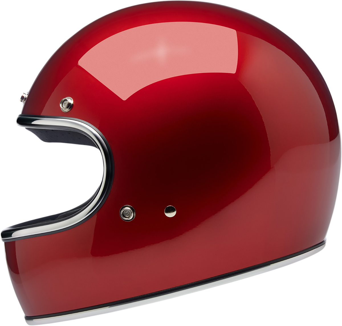 BILTWELL Gringo Motorcycle Helmet - Metallic Cherry Red - Medium 1002-351-103