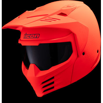 ICON Elsinore™ Motorcycle Helmet - Monotype - Red - Medium 0104-3317