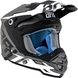 AFX FX-19R Motorcycle Helmet - Racing - Frost Gray - Medium 0110-7074