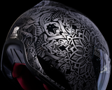 ICON Domain™ Motorcycle Helmet - Gravitas - Black - 2XL 0101-14963