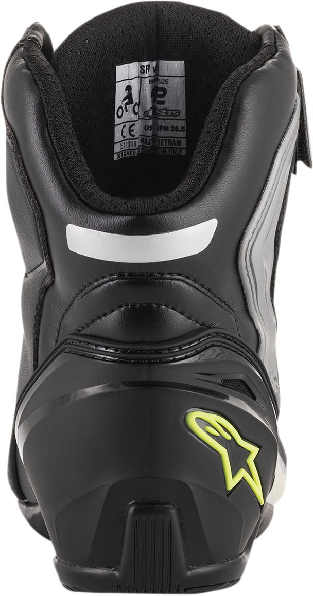 ALPINESTARS SP-1 v2 Riding Shoes - Black/Silver/Yellow - US 6.5 / EU 40 251101815940