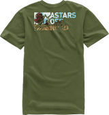 ALPINESTARS Painted T-Shirt - Military Green - Medium 1232-72224-690M