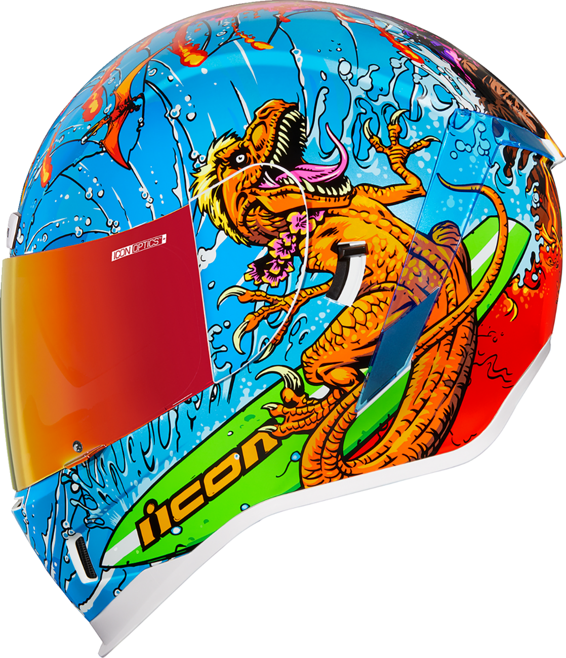 ICON Airform™ Motorcycle Helmet - Dino Fury - Medium 0101-14791