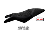 Cagiva Raptor 650-1000 2000-2004 2005 2006 2007 Seat Cover Tappezzeria Black