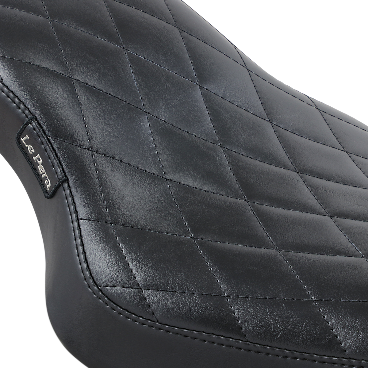 LE PERA Cobra Full-Length Seat - Diamond - Black LK-076DM