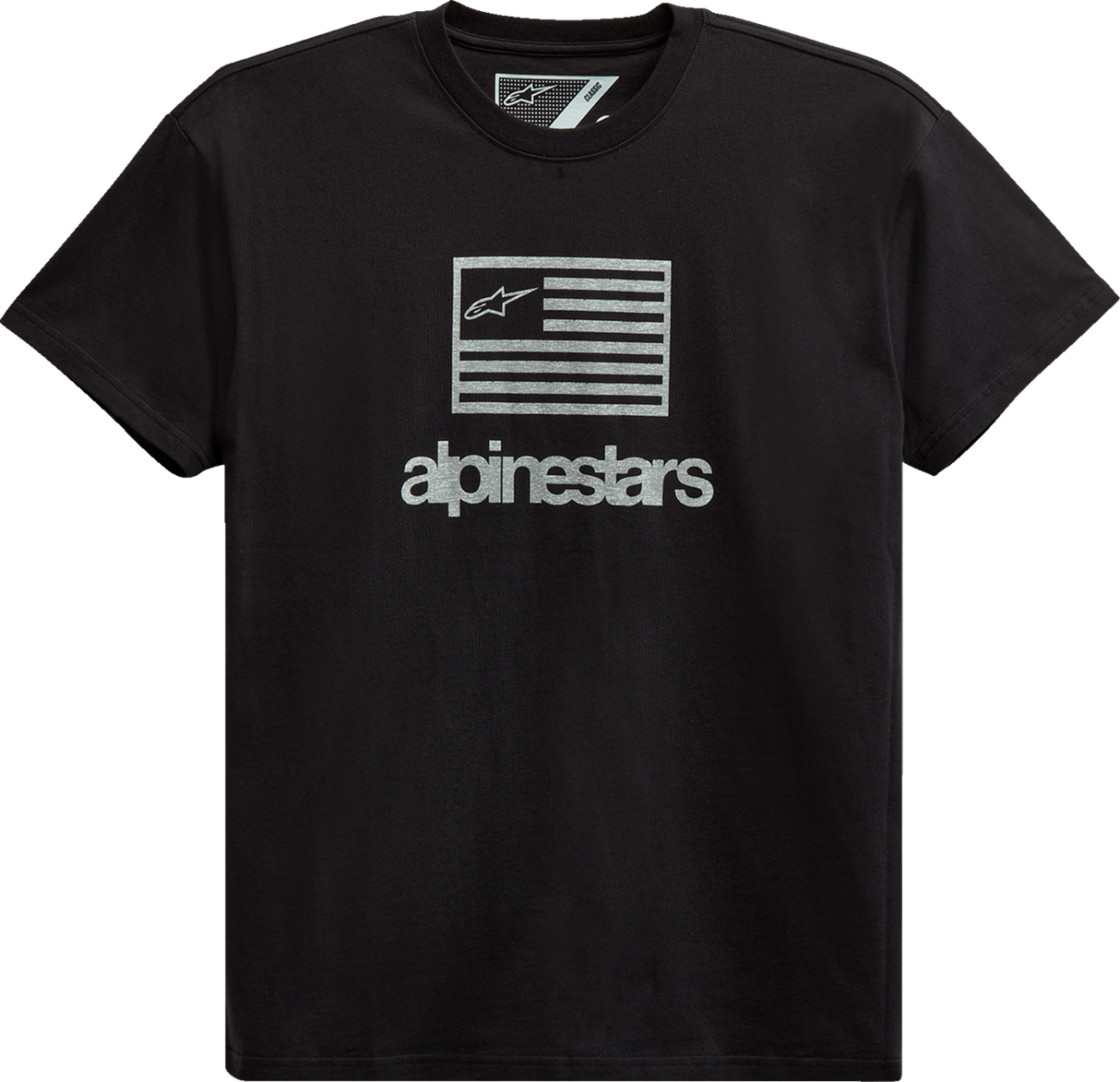 ALPINESTARS Flag T-Shirt - Black - 2XL 12137262010XXL