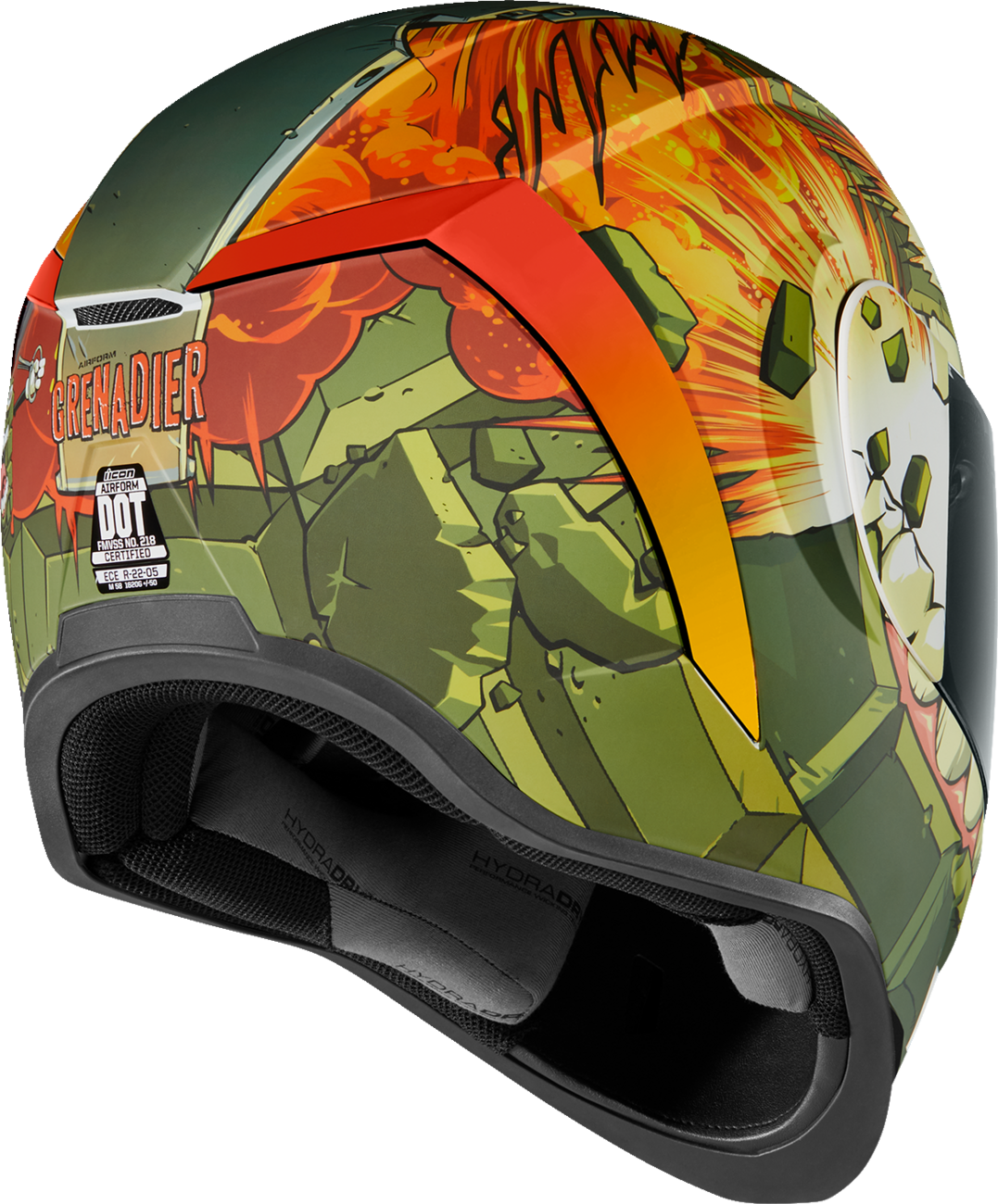 ICON Airform™ Motorcycle Helmet - Grenadier - Green - XS 0101-14741