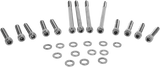 DRAG SPECIALTIES Bolt Kit - Knurled - Primary N/F FXSB,FXCW/C MK672BK
