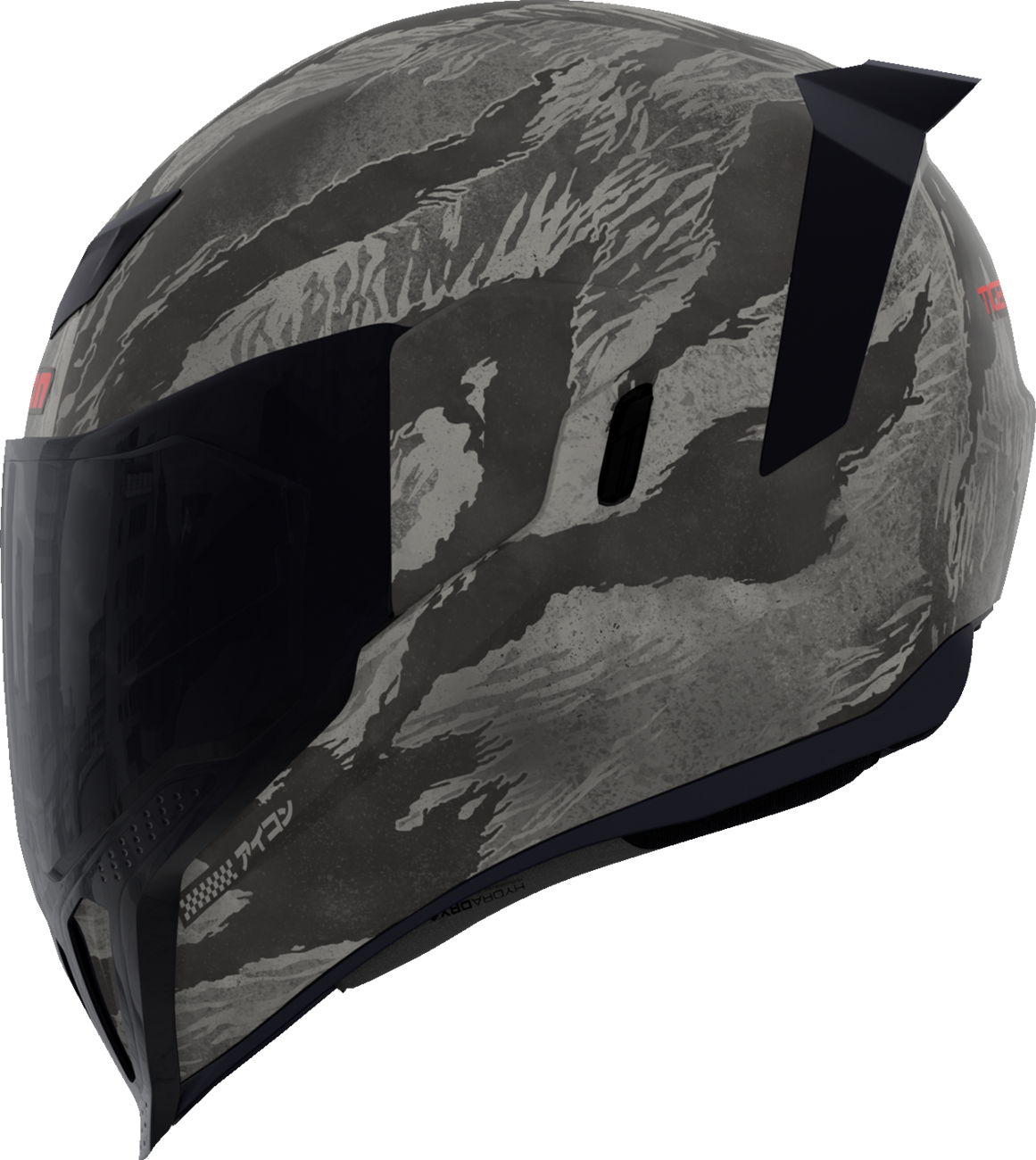 ICON Airflite™ Motorcycle Helmet - Tiger's Blood - MIPS® - Gray - XL 0101-16244