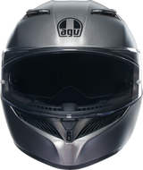 AGV K3 Motorcycle Helmet - Matte Rodio Gray - Small 2118381004006S