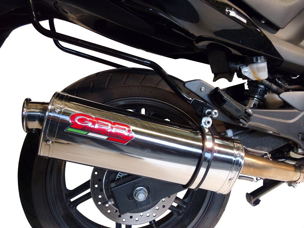 GPR Exhaust System Honda CBF1000 CBF1000ST 2010-2016, Trioval, Slip-on Exhaust Including Removable DB Killer and Link Pipe