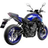 LEOVINCE LV-10 Black Edition Exhaust System YZF-R7/MT-07 2021-2024 15264FBU