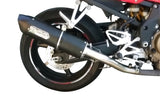 GPR Exhaust System Honda CBF500 2004-2007, Furore Nero, Slip-on Exhaust Including Removable DB Killer and Link Pipe