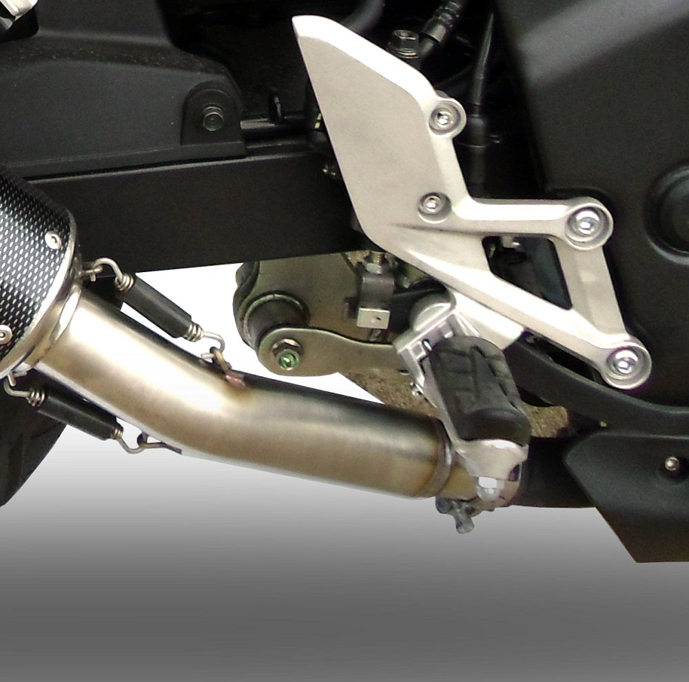 GPR Exhaust System Honda CBR250R 2010-2014, Gpe Ann. Poppy, Slip-on Exhaust Including Removable DB Killer and Link Pipe