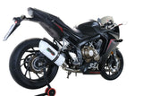 GPR Exhaust System Honda CBR650F 2014-2016, Albus Ceramic, Full System Exhaust, Including Removable DB Killer