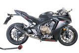 GPR Exhaust System Honda CBR650F 2014-2016, M3 Inox , Full System Exhaust, Including Removable DB Killer