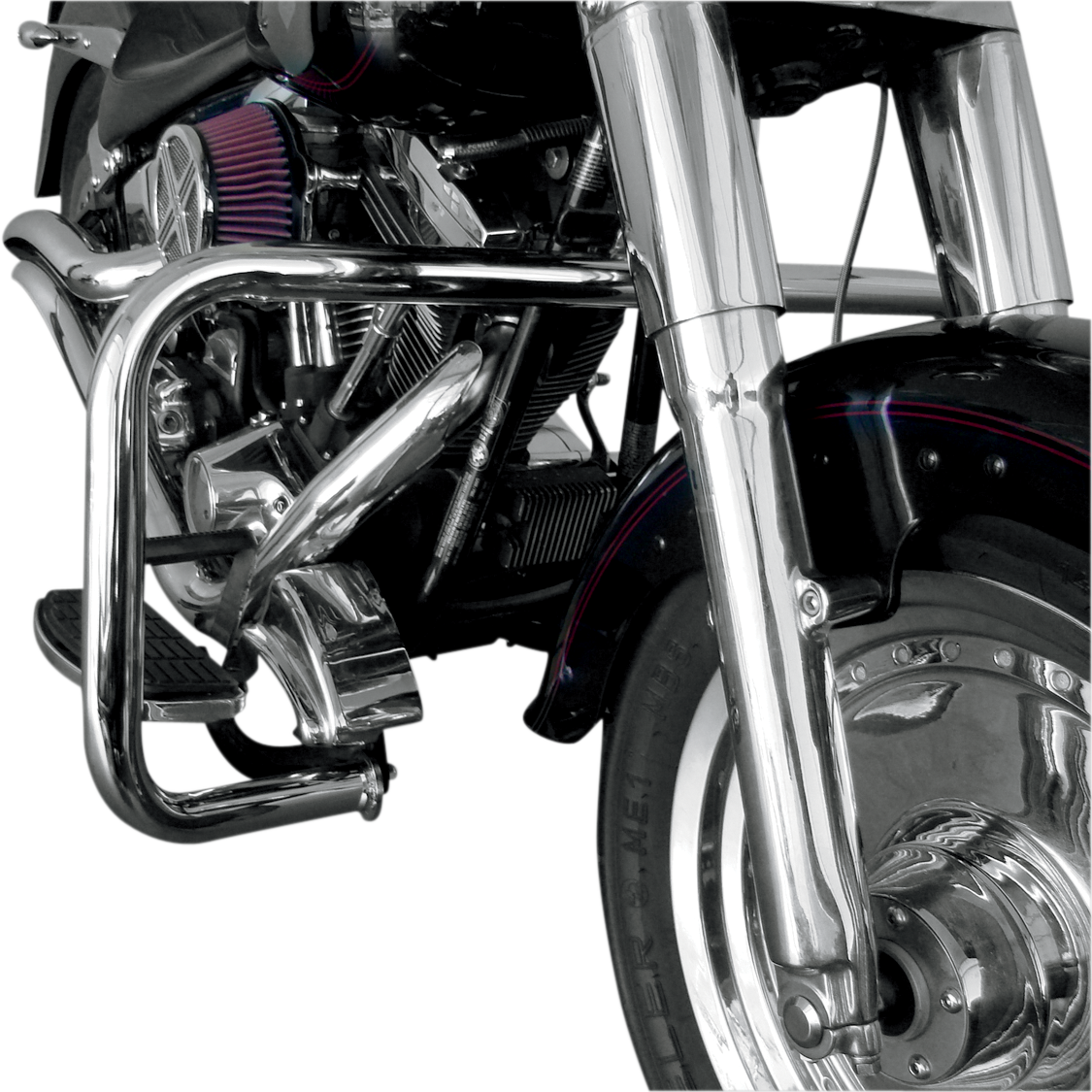 DRAG SPECIALTIES Engine Guard - Chrome - Softail 5060498