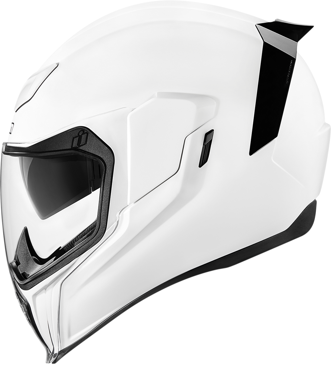 ICON Airflite™ Motorcycle Helmet - Gloss - White - Medium 0101-10863