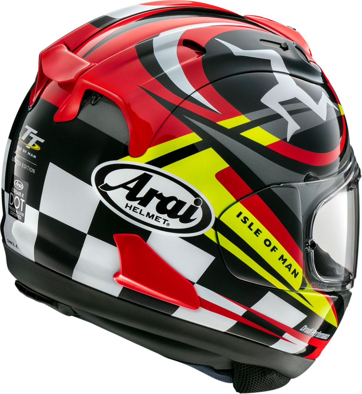 ARAI Corsair-X Motorcycle Helmet - IOM TT 2023 - XS 0101-16208