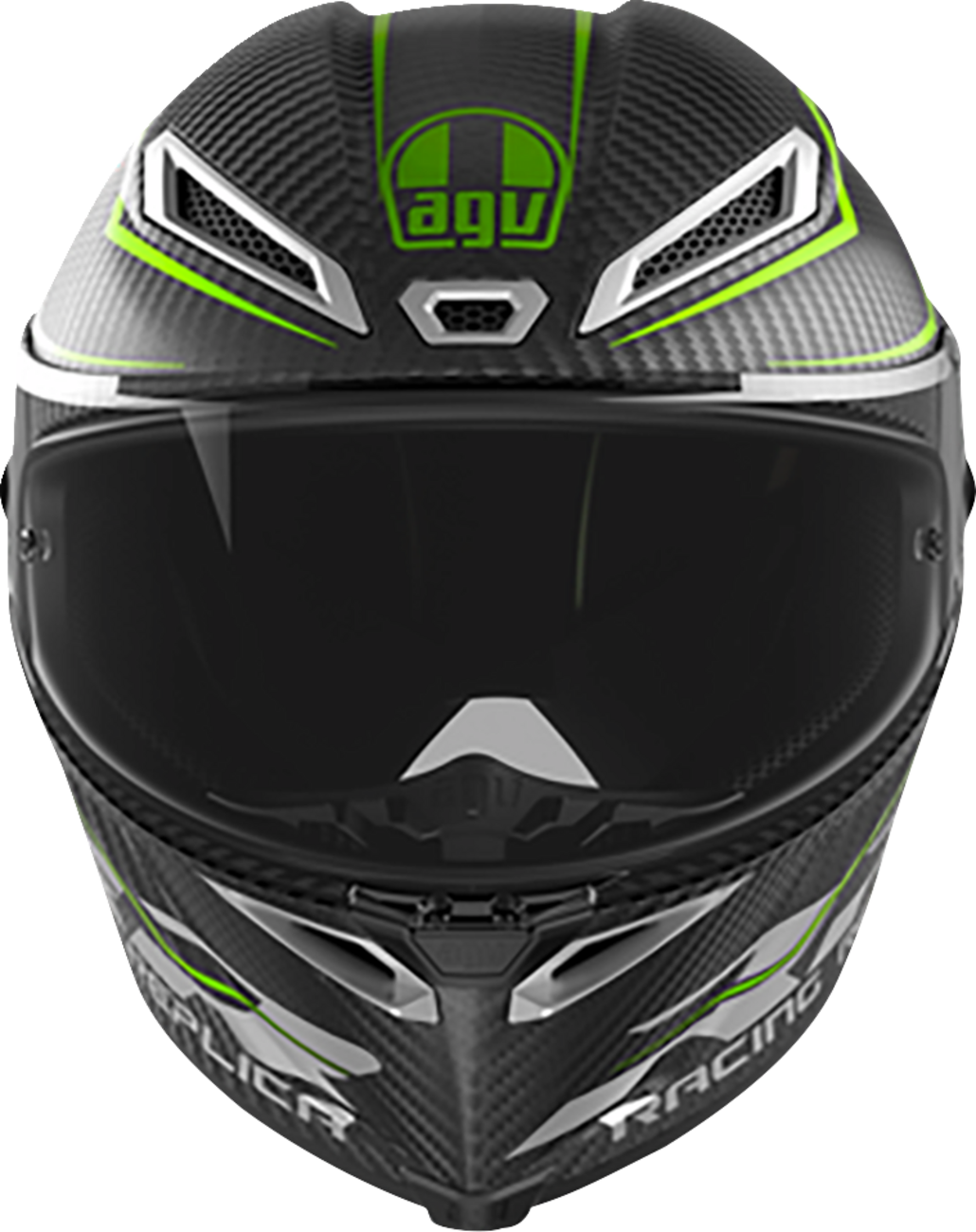 AGV Pista GP RR Motorcycle Helmet - Performante - Carbon/Lime - Small 2118356002-018-S