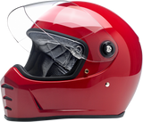 BILTWELL Lane Splitter Motorcycle Helmet - Gloss Blood Red - Small 1004-837-102