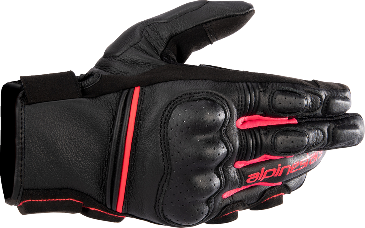 ALPINESTARS Women Stella Phenom Gloves - Black/Diva Pink - XL 3591723-1839-XL