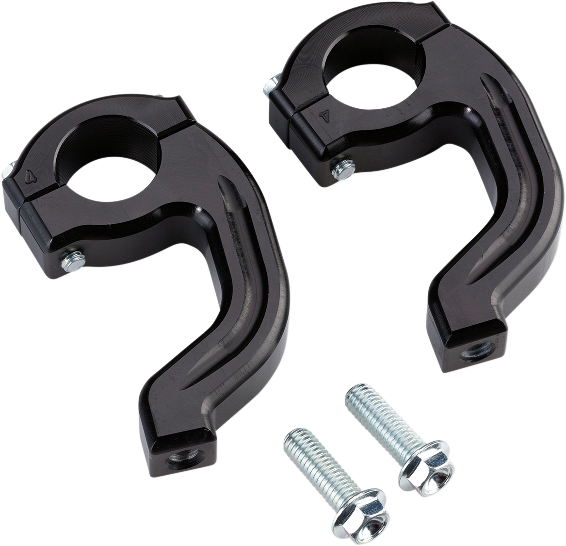 MOOSE RACING Handguard Clamp - Contour - Pro Taper - Black 50-214B