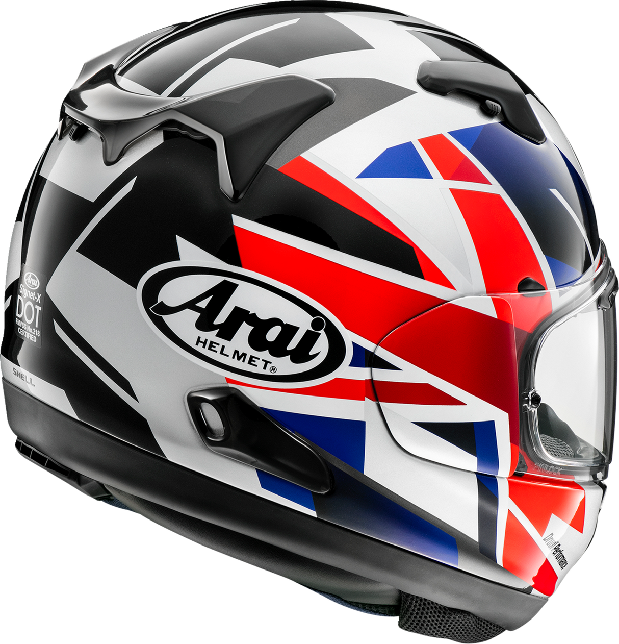 ARAI Signet-X Motorcycle Helmet - Flag UK - XS 0101-16191