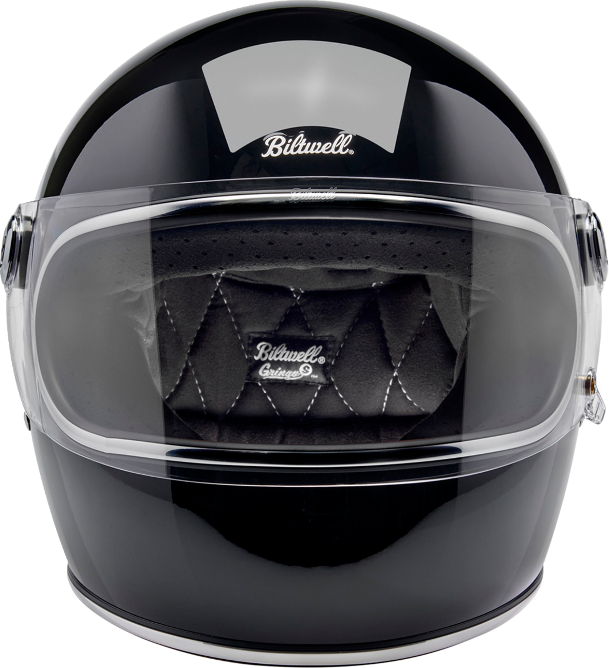 BILTWELL Gringo S Motorcycle Helmet - Gloss Black - Medium 1003-101-503