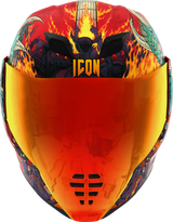 ICON Airflite™ Motorcycle Helmet - Blegh - MIPS® - Red - Small 0101-16920