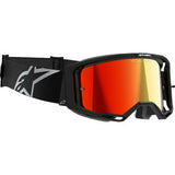 ALPINESTARS Goggles Vision 8 Goggles - Corp - Black - Red Mirror 5101625-1446