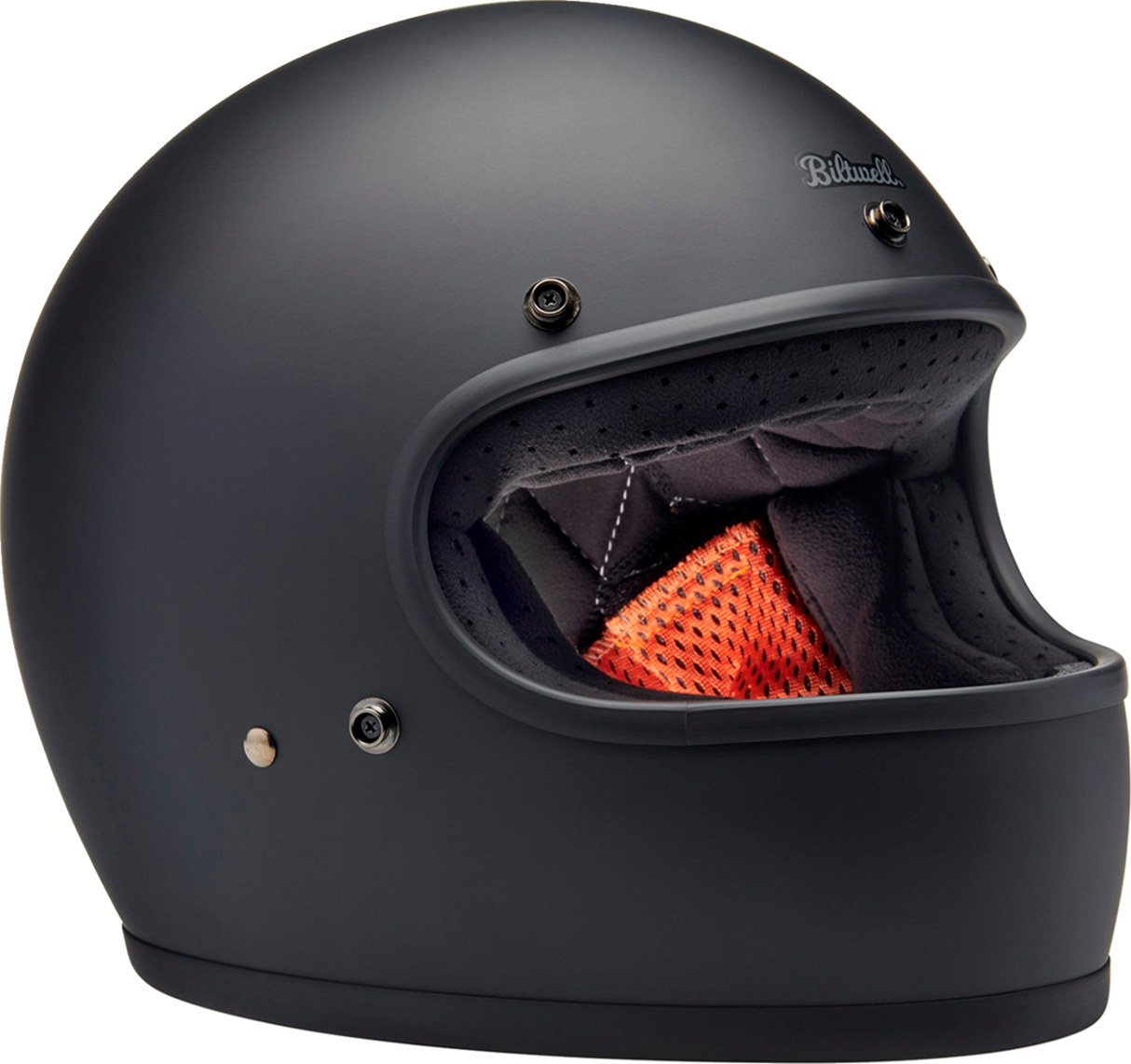 BILTWELL Gringo Motorcycle Helmet - Flat Black - Small 1002-201-502