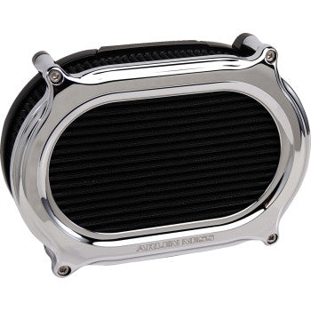 Arlen NESS Performance Air Filter for Harley Davidson 2017-2024, Stage II Chrome 600-185