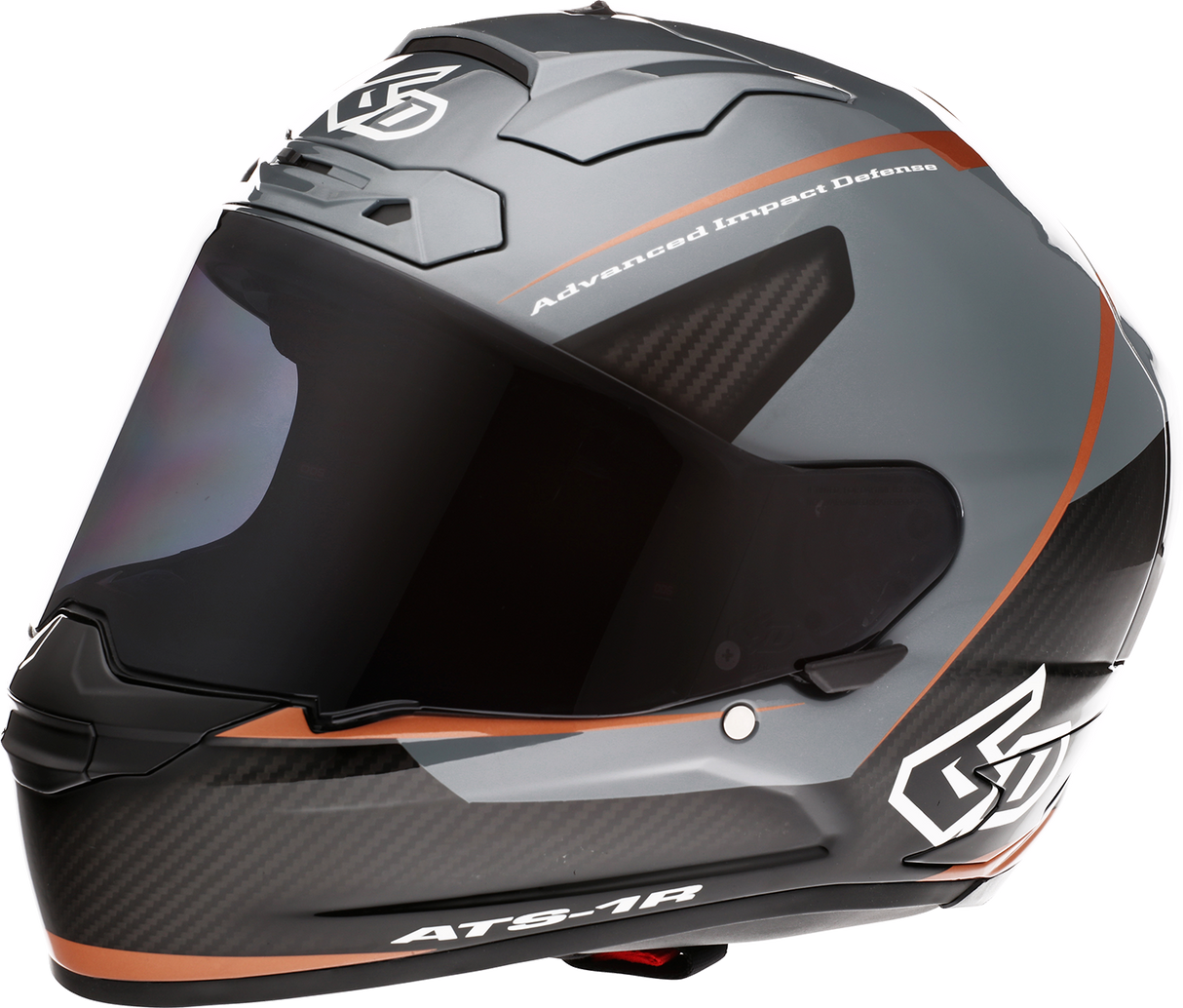 6D ATS-1R Motorcycle Helmet - Alpha - Bronze - XL 30-0578