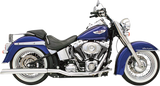 BASSANI XHAUST Tru Dual Exhaust - '86-'06 Softail SFT-211