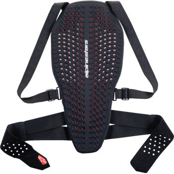 ALPINESTARS Nucleon Plasma Back Protector - Black/White/Red - XS 6504325-123-XS