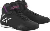 ALPINESTARS Women's Sektor Shoes - Black/Pink - US 10.5 2515719103911