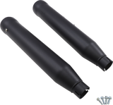 COBRA Neighbor Hater Mufflers for Softail - Black 6047B