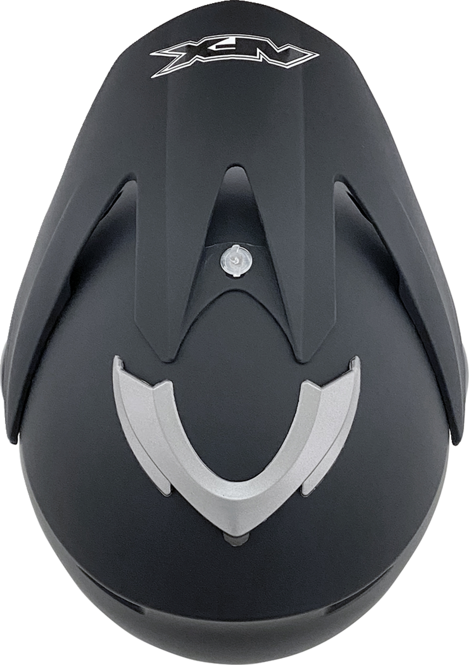 AFX FX-37X Motorcycle Helmet - Matte Black - Small 0140-0222