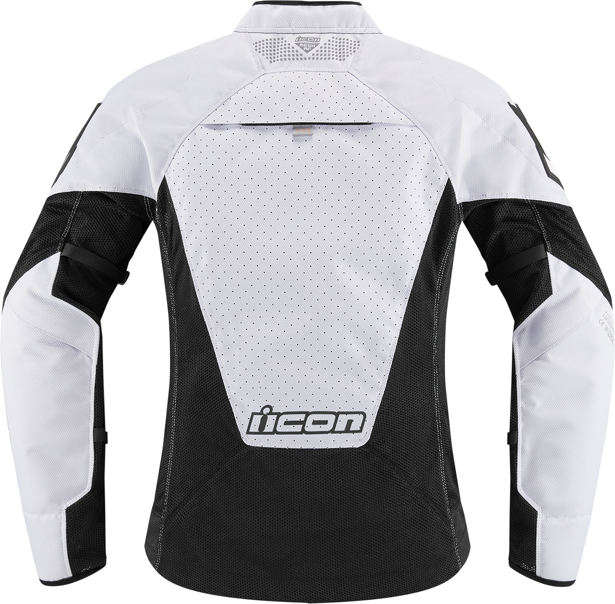 ICON Women's Mesh™ AF Jacket - White/Black - 3XL 2822-1496