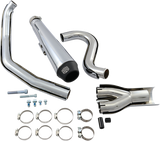 COBRA El Diablo Exhaust - Chrome - '88-'06 Softail 6485