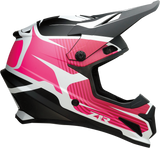 Z1R Rise Motorcycle Helmet - Flame - Pink - Small 0110-7257