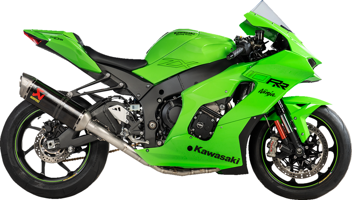 Akrapovic Exhaust Kawasaki ZX10R 2021-2025 Evolution Full System in Carbon Fiber S-K10E10-RC